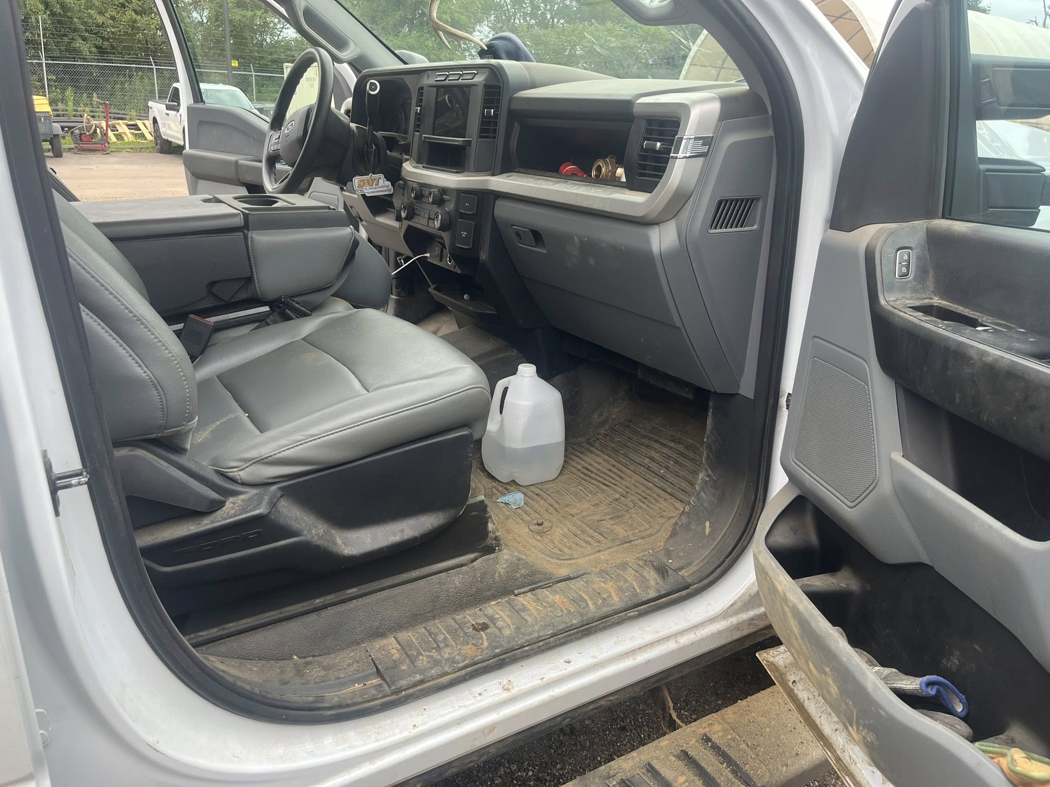 2024 Ford F350 - Passenger side before detailing