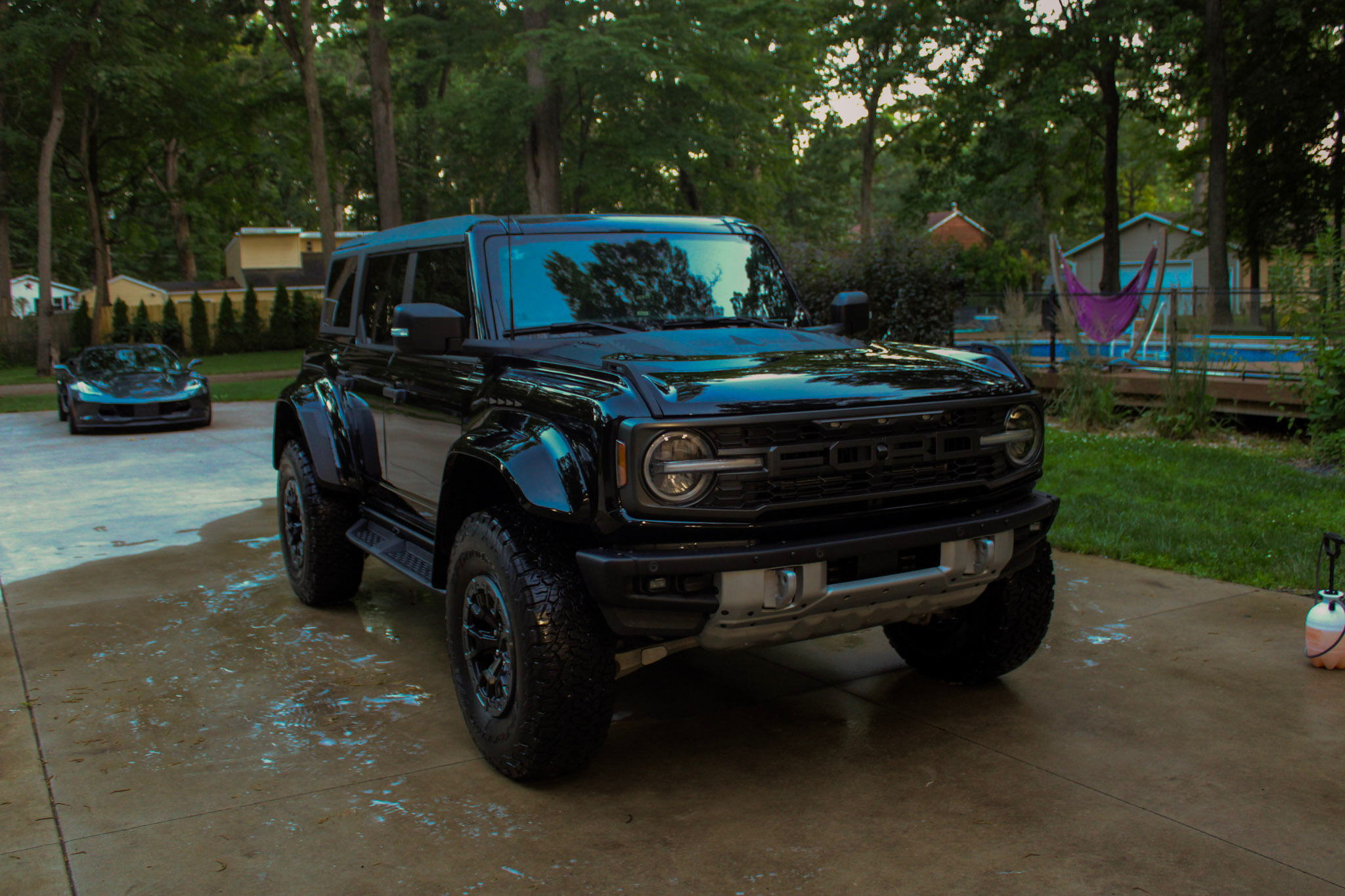 Ford Bronco Raptor - Front three-quarter view after detailing